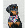 Aztec Red & Blue Pet Bandana Set 2/PK