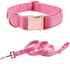 SOFT SILK COLLECTION DARK PINK COLLAR BOWTIE & LEASH